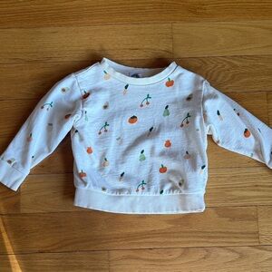 Polished Prints Fruit Print Light Pullover